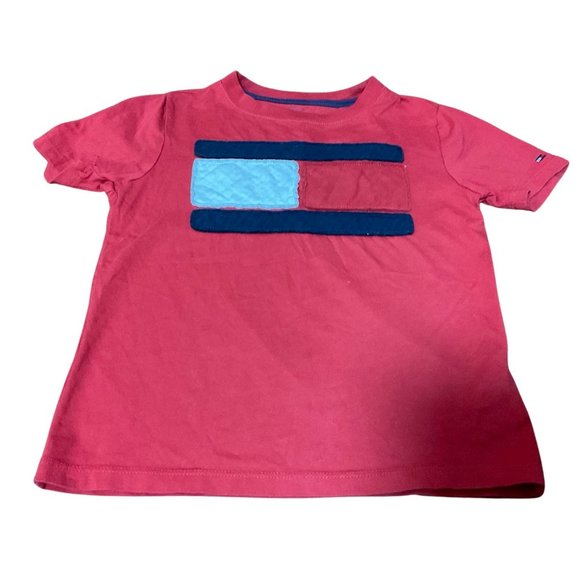 Tommy Hilfiger Other - Red Tee w/ Applique Brand Logo